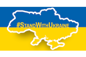 Stand With Ukraine - Badge